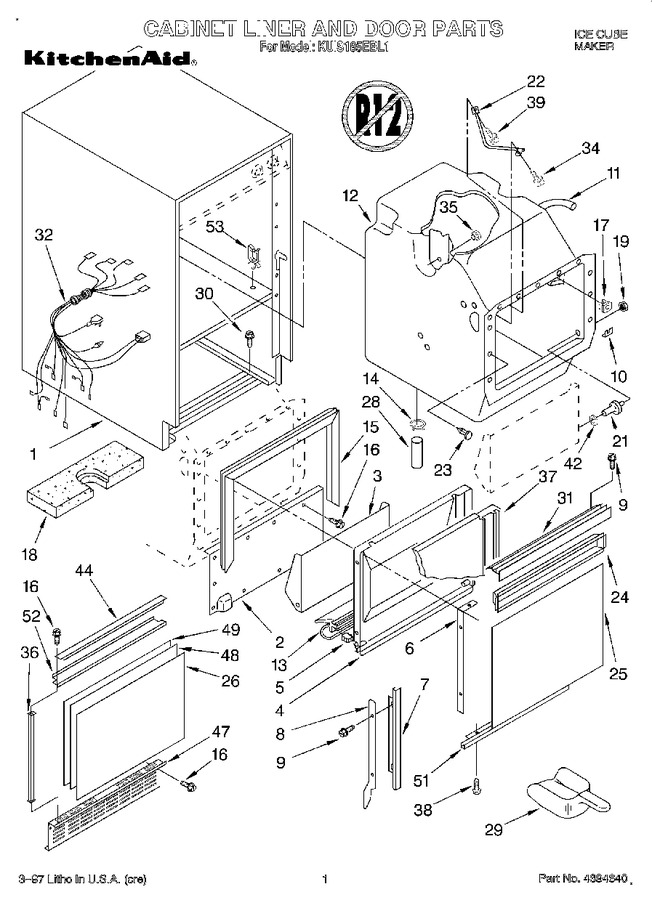 Diagram for KUIS185EBL1