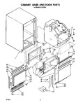 Diagram for 02 - Cabinet, Liner And Door, Lit/optional