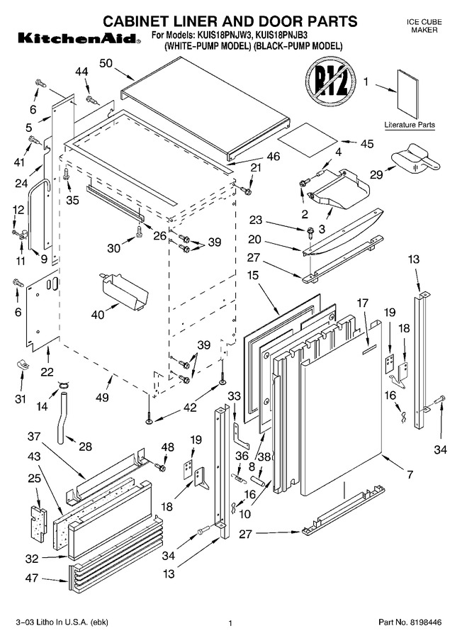 Diagram for KUIS18PNJW3