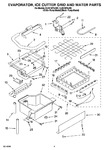 Diagram for 02 - Evaporator, Ice Cutter Grid And Water Parts