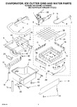 Diagram for 02 - Evaporator Ice Cutter Grid And Water Parts