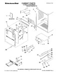 Diagram for 01 - Cabinet Parts