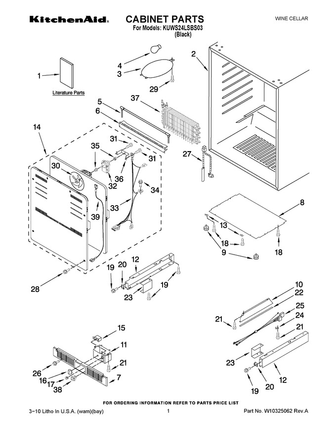 Diagram for KUWS24LSBS03