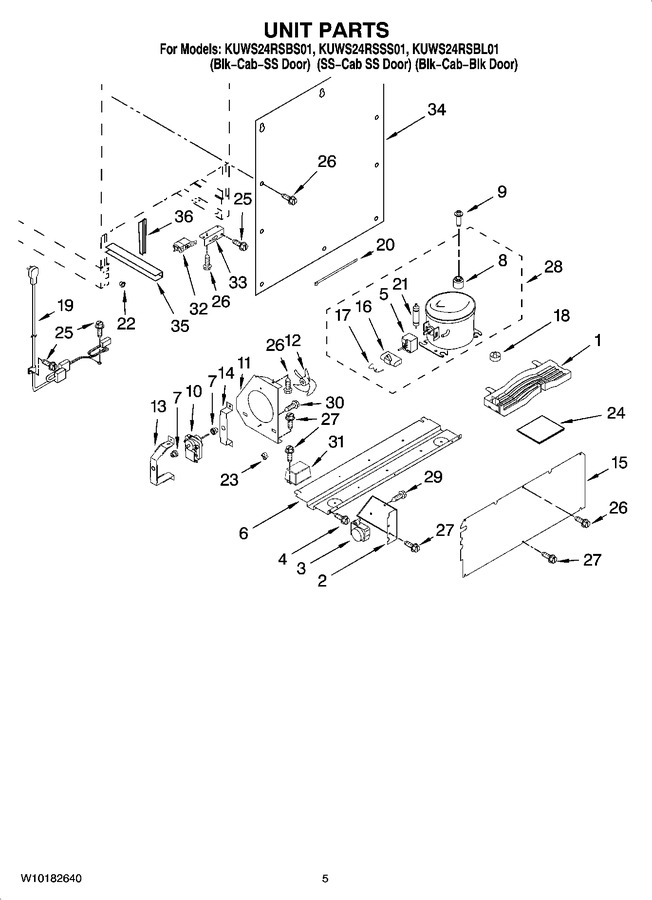 Diagram for KUWS24RSBS01