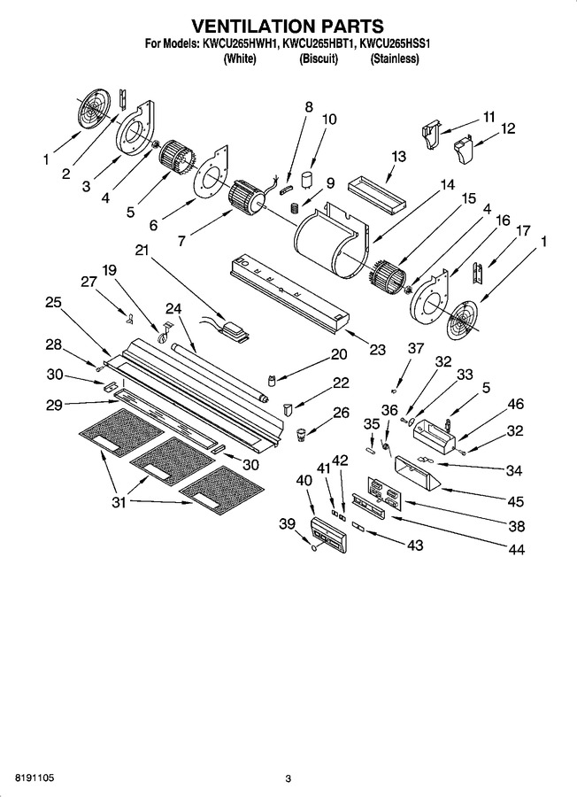 Diagram for KWCU265HBT1