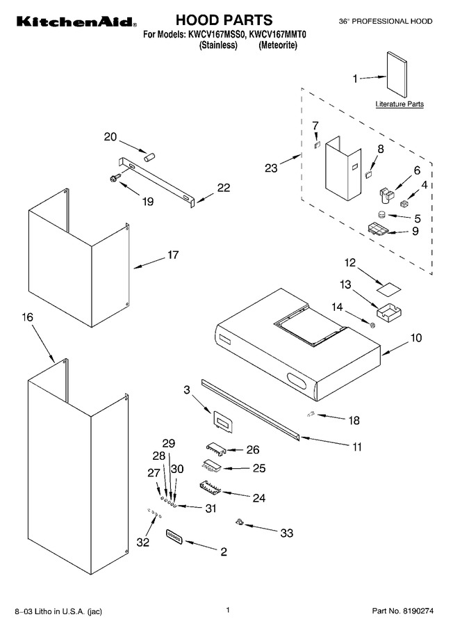 Diagram for KWCV167MSS0