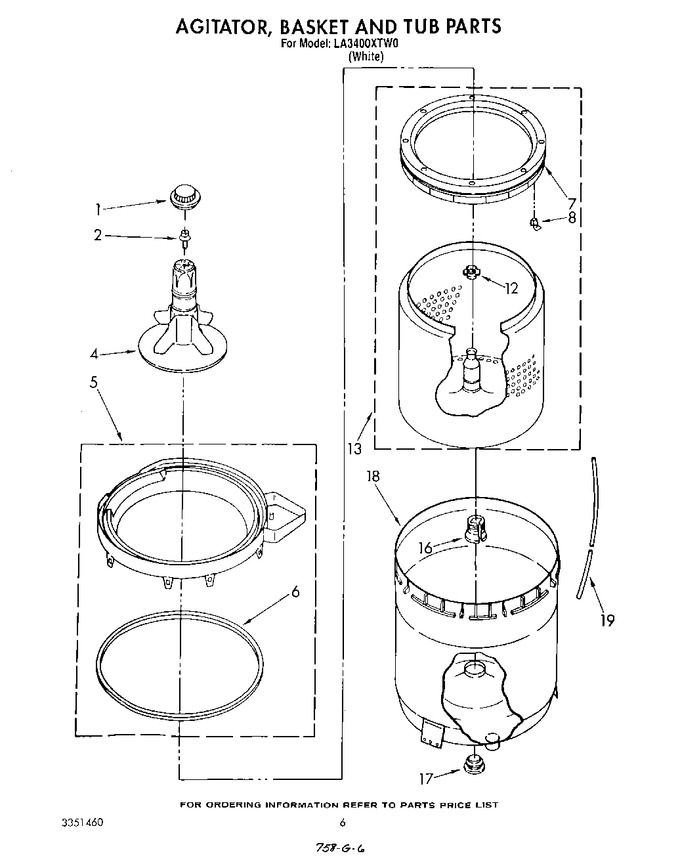 Diagram for LA3400XTW0