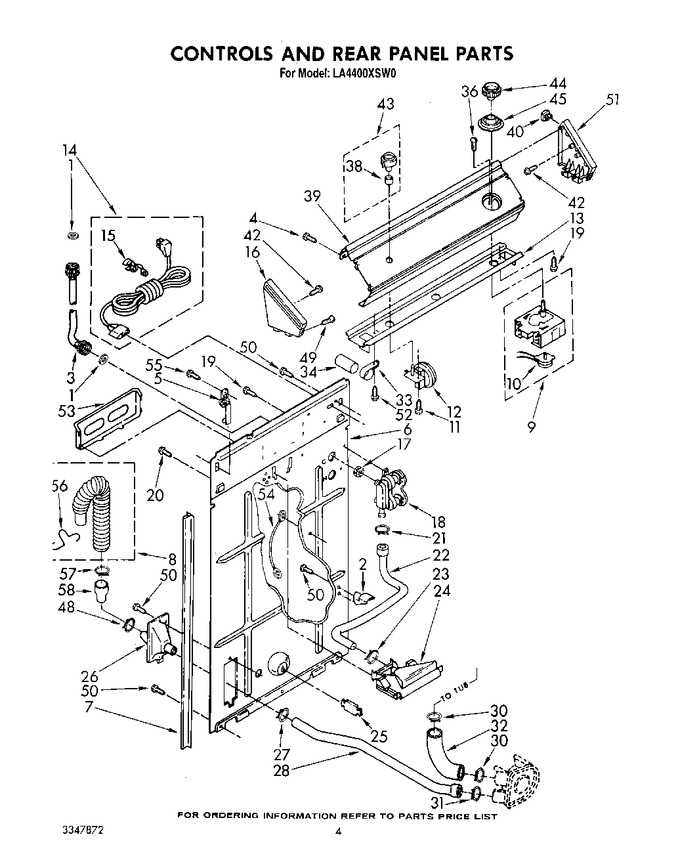 Diagram for LA4400XSW0