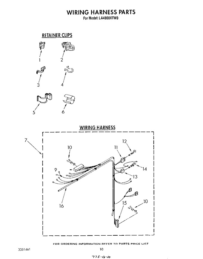 Diagram for LA4800XTG0