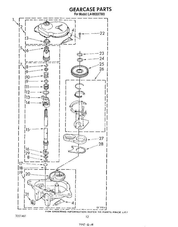 Diagram for LA4800XTG0