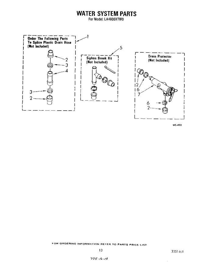 Diagram for LA4800XTN0