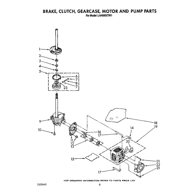 Diagram for LA4800XTW1