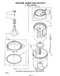 Diagram for 04 - Agitator, Basket And Tub