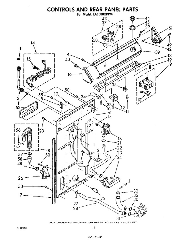 Diagram for LA5000XPW4