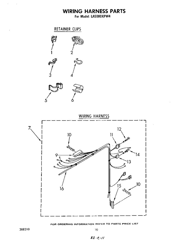 Diagram for LA5000XPW4