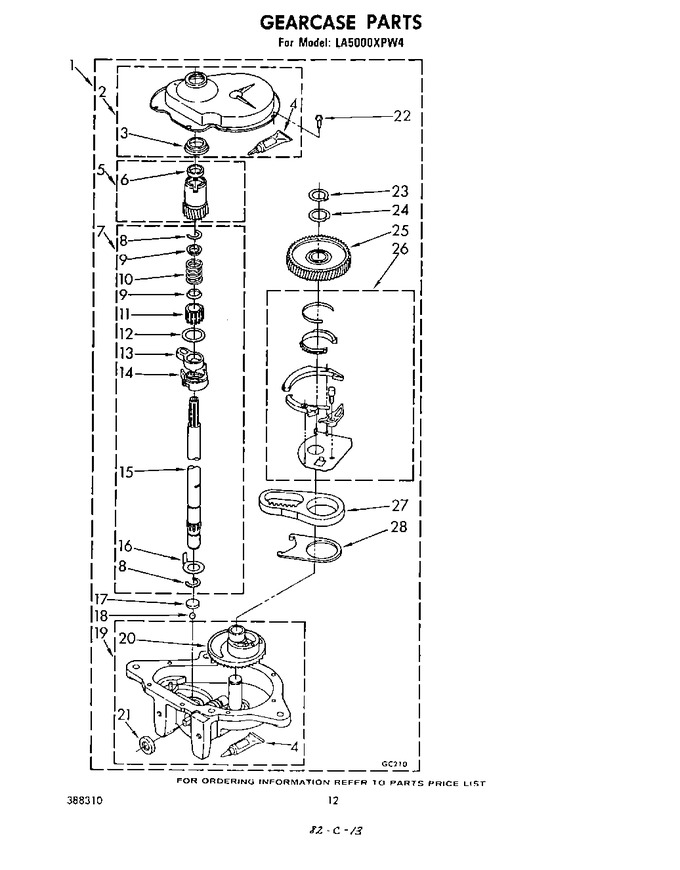 Diagram for LA5000XPW4