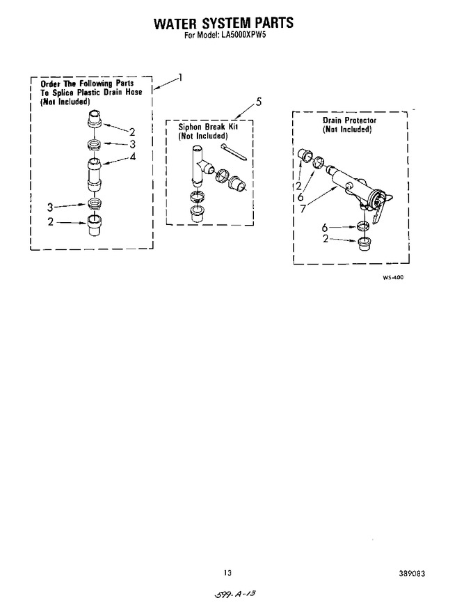 Diagram for LA5000XPW5