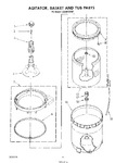 Diagram for 04 - Agitator, Basket And Tub