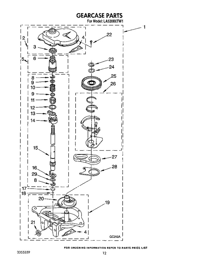 Diagram for LA5200XTN1