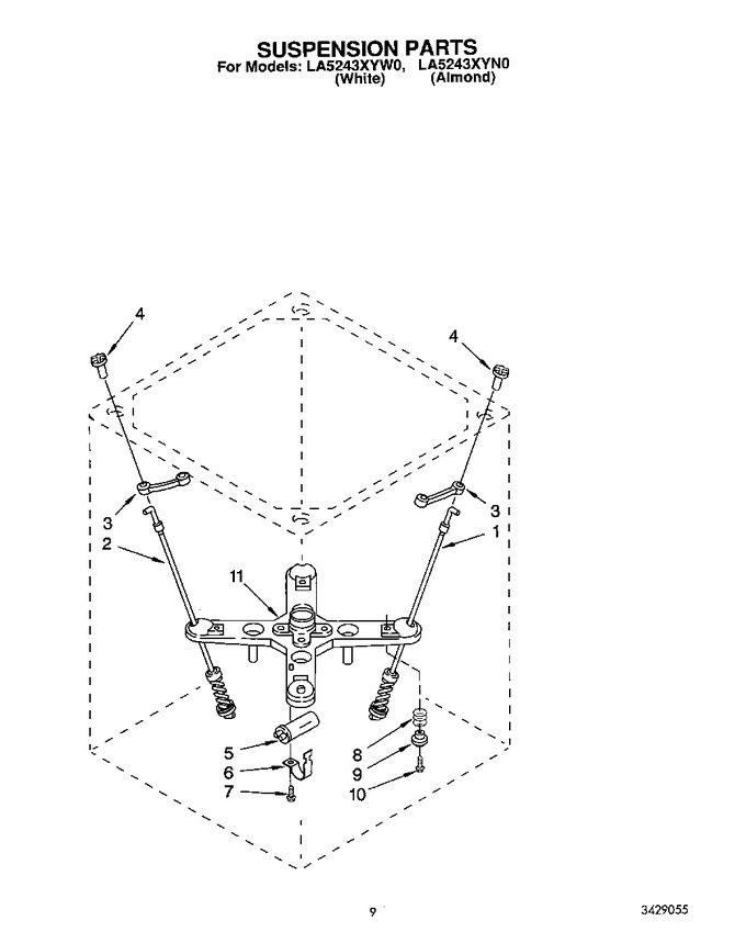 Diagram for LA5243XYW0