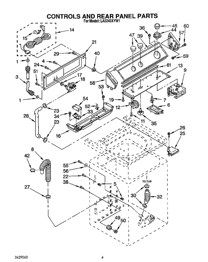 Diagram for LA5243XYN1