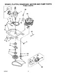 Diagram for 06 - Brake, Clutch, Gearcase, Motor And Pump