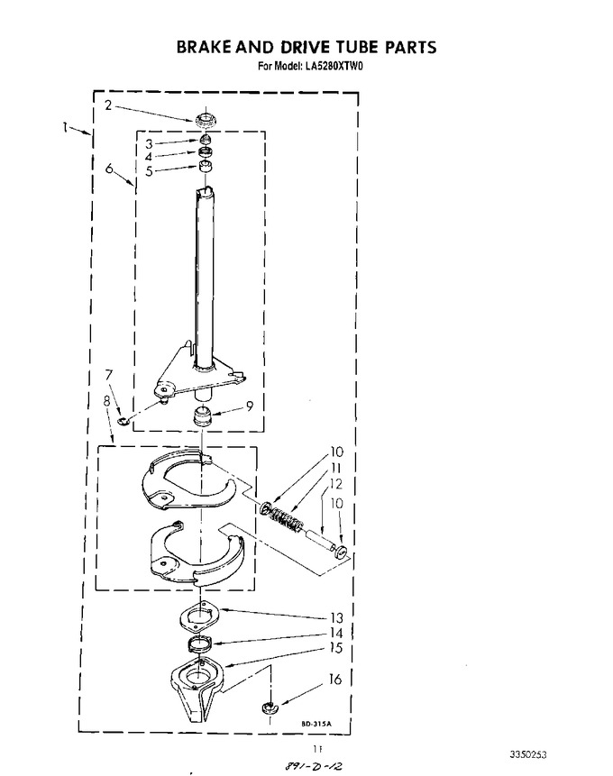 Diagram for LA5280XTM0