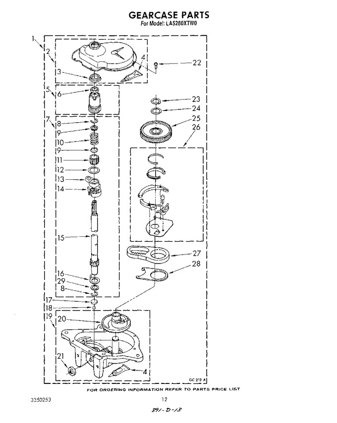 Diagram for LA5280XTM0