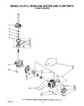 Diagram for 07 - Brake, Clutch, Gearcase, Motor And Pump