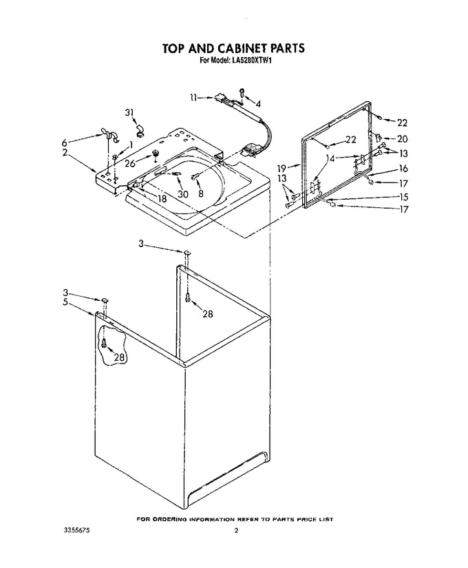 Diagram for LA5280XTG1