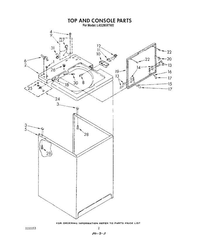 Diagram for LA5280XTN0