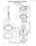 Diagram for 04 - Agitator, Basket And Tub