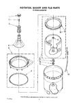 Diagram for 04 - Agitator, Basket And Tub