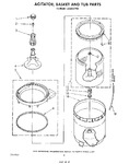 Diagram for 04 - Agitator, Basket And Tub