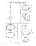 Diagram for 04 - Agitator, Basket And Tub