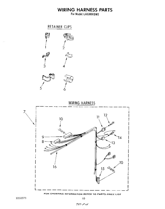 Diagram for LA5300XSW2