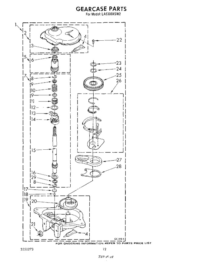 Diagram for LA5300XSW2