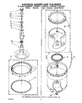 Diagram for 05 - Agitator, Basket And Tub