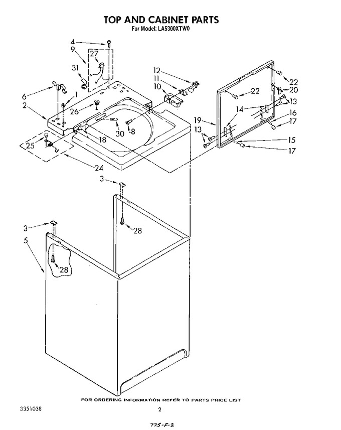 Diagram for LA5300XTW0