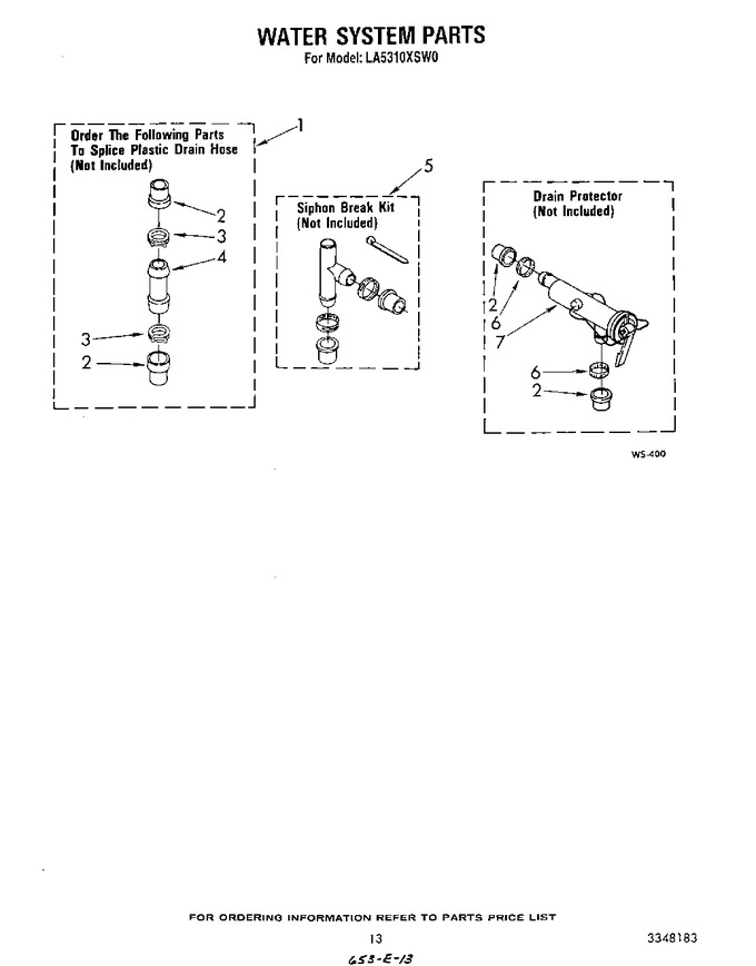 Diagram for LA5310XSW0