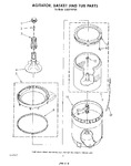 Diagram for 04 - Agitator, Basket And Tub