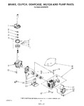 Diagram for 06 - Brake, Clutch, Gearcase, Motor And Pump