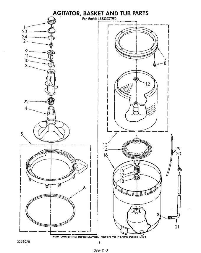 Diagram for LA5330XTW0