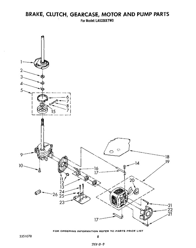 Diagram for LA5330XTW0