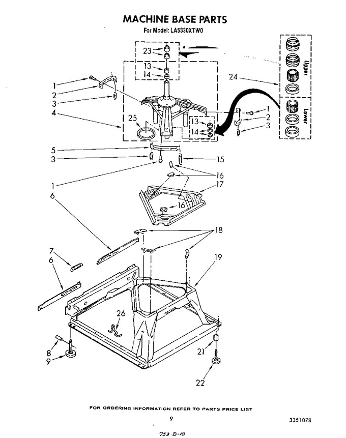 Diagram for LA5330XTG0