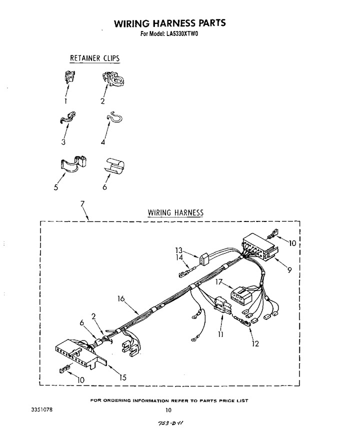 Diagram for LA5330XTG0