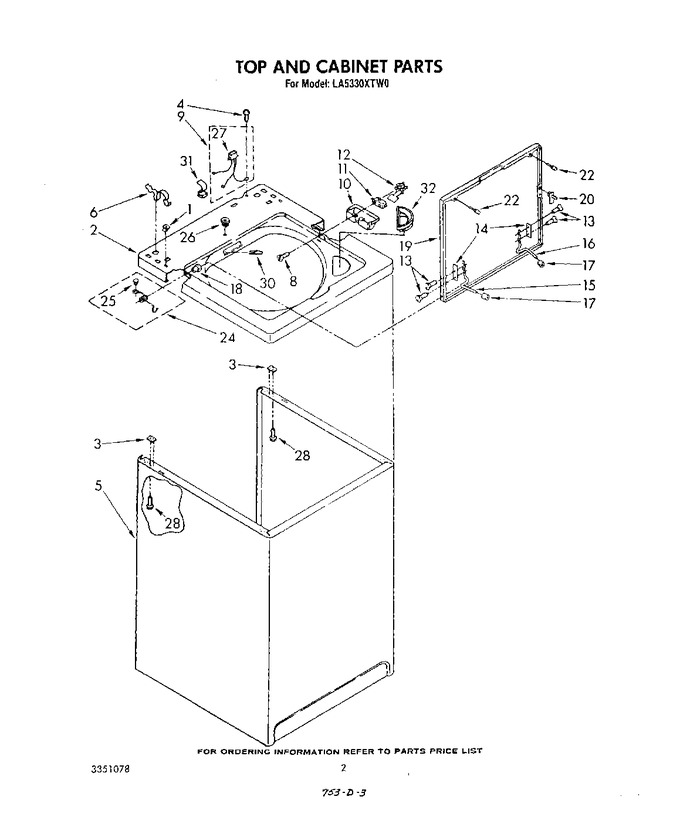 Diagram for LA5330XTF0