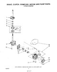 Diagram for 06 - Brake, Clutch, Gearcase, Motor And Pump