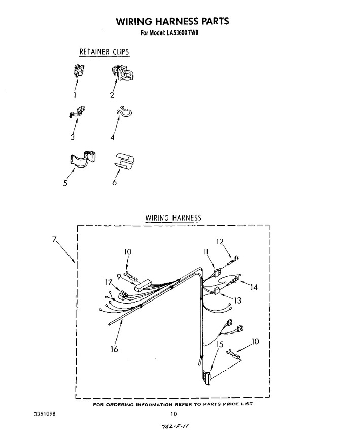 Diagram for LA5360XTN0