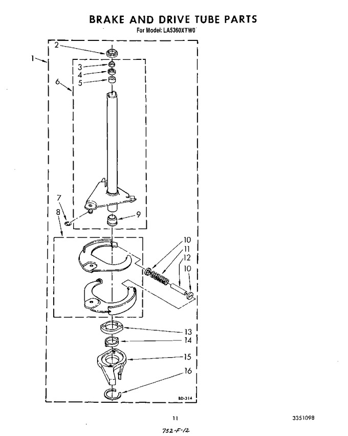 Diagram for LA5360XTM0